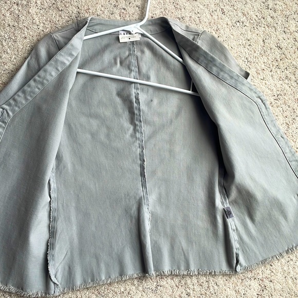 🆕LACAUSA Jacket Light Gray sz S - Picture 7 of 16